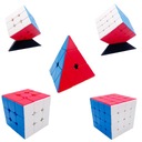 SET Kocka 3x3 4x4 Pyramída ORIGINÁL SKLO