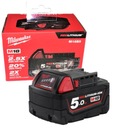 Originálna batéria Milwaukee M18B5 5Ah