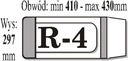 NASTAVITEĽNÝ OBAL KNIHY R4 (50KS) IKS, IKS