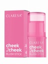 Claresa Cheek2Cheek Candy Pink tyčinka na lícenku 01 6 g