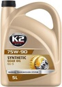 K2 MATIC 75W90 SYNTETICKÝ GL-5 PREVOD 5L