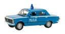 WELLY Auto model 1:34 Fiat 125P MILITIA