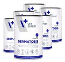 6 x vlhké krmivo pre psov VETEXPERT DOG DERMATOSIS 400G