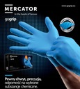 Mercator GoGrip Black nitrilové rukavice 50 kusov