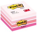 Post-it notes Podložka kocky 76x76mm Ružová