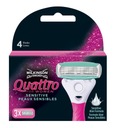 WILKINSON Quattro For Women náhradné čepele 3 ks