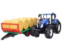 Traktor New Holland ovládaný prívesom Bruder