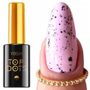 Yoshi Top Dots No1 čierne častice GLOSSY 10 Ml