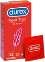 DUREX Feel Thin Classic tenké kondómy 12 ks