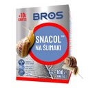 BROS pre slimáky SNACOL Poison Granules Účinne chráni 1570 m2 plodín