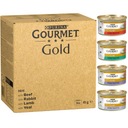 Purina Gourmet Gold Mousse Wet Food for Cat Mix Chuť 24x85g