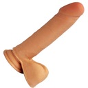 Realistické dildo so semenníkmi a prísavkou, ToyJoy