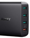 AUKEY 4x USB rýchla QC 30W nástenná nabíjačka