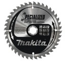 MAKITA B-09472 ČEPEL NA REZANIE DREVA 165x20mm 40Z