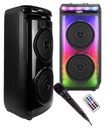 BLUETOOTH BOOMBOX REPRODUKTOR Rádio Tower MP3 prehrávač USB KARAOKE + MIKROFÓN