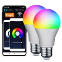 2x E27 LED žiarovka 9W RGB+W Smart WiFi TUYA Set