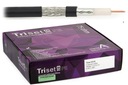 Anténny kábel TRISET-113 PE 100 m GEL, OUTDOOR