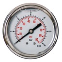 GLYCERÍNOVÝ MANOMETER 63MM ZADNÉ 1/4 6 BAROVÉ HODINY