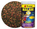 Tropické čipsy Malawi 250 ml 130 g Potravinové oblátky pre cichlidové ústa