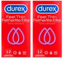 DUREX Fetherlite ELITE tenké kondómy 24 ks