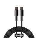 Kábel Baseus Tungsten 100W 2m USB-C na USB-C