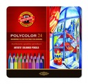 Koh-I-Noor Polycolor ceruzkové pastelky 24 farieb