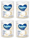 BEBIKO PRO+ 3 UPRAVENÉ MLIEKO PO 1 roku 4x700g