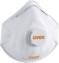 UVEX FFP2 Antivírusová POLMASKA S VENTILOM