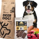 DEER DOG Kanec 1,5 kg veľké plemená pre alergikov suché krmivo + JELEŇ PÁSKY