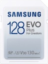 Pamäťová karta SD 128 GB Samsung Evo Plus Maximálna rýchlosť 130 Mb/s