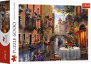 puzzle 6000 dielikov Romantická večera Trefl 65003