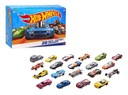 HOT WHEELS Zberateľská súprava 20 Autíčok DXY59, PRUŽINY, ŠKRABINY, AUTÍČKA 20PACK