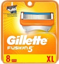 GILLETTE FUSION5 NÁHRADNÉ ČEPEĽKY PRE PÁNSKE HOLIATKY, 8 KS