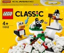 LEGO Classic 11012 Kreatívny snehuliak z bielych tehál