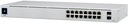 PoE Switch PoE+ Ubiquiti USW-16-POE UniFi 2x SFP