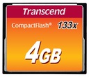 Pamäťová karta Transcend CF 4GB CompactFlash