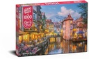 Puzzle 1000 dielikov. Večer v Annecy