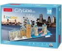 3D PUZZLE CITYLINE LONDON Eye London 20253 ZÁBAVNÉ