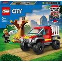 LEGO City 60393 Hasičské auto 4x4 - Záchranná misia