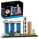 4v1 Lego Architecture 21057 Hlavné mesto Singapur Set Tehly + e-kniha