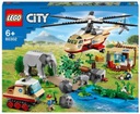 4v1 LEGO City 60302 Záchrana divokých zvierat | Figúrky + bonusy