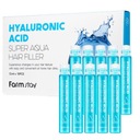 Vlasové ampulky s kyselinou hyalurónovou Farmstay Super Aqua Filler 10*13ml