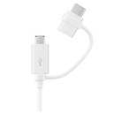 Samsung 2v1 USB C a Micro USB - USB 1,5 m