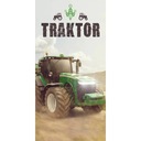 Detský bavlnený TOWEL TRAKTOR 70x140 cm