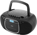 Boombox JVC Rádio CD prehrávač USB LCD displej MP3 Rádio čierne RC-E451B