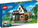 Veľká sada kociek LEGO City Rodinný dom a elektrické autíčko