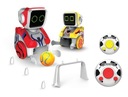 Diaľkovo ovládané roboty Kickabot 2 Silverlit hrajú bowlingovú guľu S88549