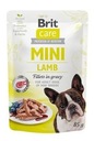 Brit Care Dog Mini Lamb Jahňacia omáčka 85g x 12