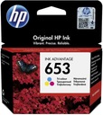 HP 653 CMY (3YM74AE)