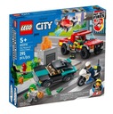 LEGO CITY 60319 POLICE Operácia hasičov a policajné prenasledovanie hasičského zboru 5+